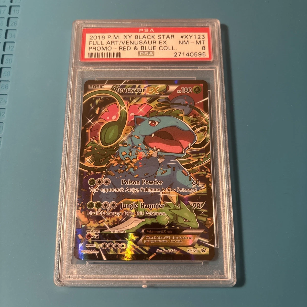 Venusaur Pokémon TCG Professional Sports Authenticator (PSA) Grade