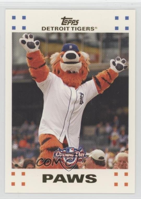 2007 Topps Opening Day Paws #196 Rookie RC 1og1