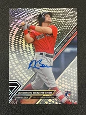 Andre Benintendi 2017 Topps High Tek Rookie RC Auto Red Sox White Sox