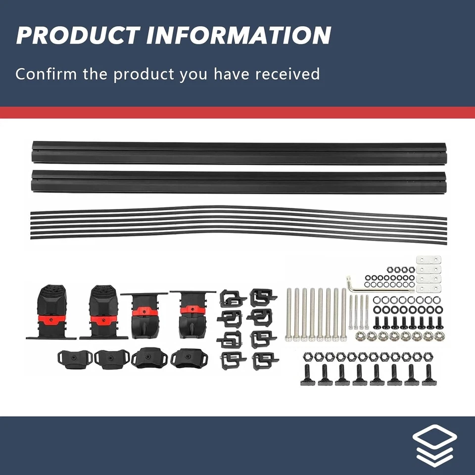 可扩展卡车梯架床适用于福特 F-150、Ram 1500、Silverado、GMC Sierra — 第 3/4 张图片