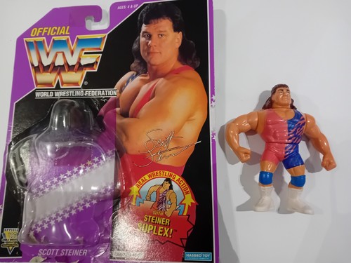 Hasbro WWF WWE Scott Steiner Series 9 Vintage Wres...