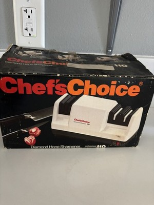 Chef's Choice Diamond Hone Knife Sharpener 110 Pro Electric Kitchen Tool Tested