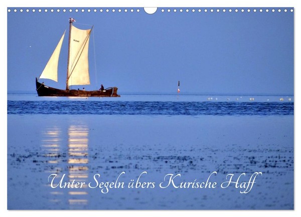 Calendar 2027 · US Version · Sailing Across The Curonian Lagoon (Wall Calendar 2-image