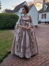 18th Century Victorian Rococo Versailles Ball Gown Queen Marie Antoinette Dress