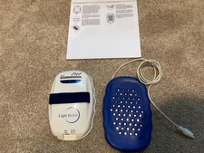 LIGHT RELIEF LR150 BLUE RED INFARED LIGHT THERAPY MUSCLE JOINT AC ADAPTER TESTED