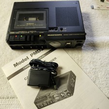 Super Clean Rebuilt Marantz PMD222 Full  1/2 Speed Cassette Recorder