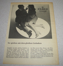 Jahr 1966 orig. Reklame Werbung ELBEO Strümpfe Nylons Strapsstrumpf 2.