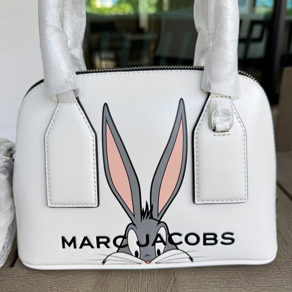 Marc Jacobs x Looney Tunes Bugs Bunny Small Leather Dome Satchel
