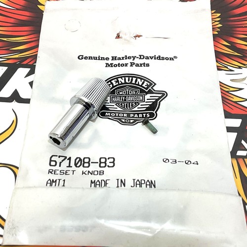 Harley Speedometer Reset Knob With Screw – OEM 67215-89 For Dyna Wide Glide & Softail