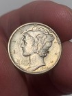 1945-D Silver Mercury Dime, Choice Original — photo 5