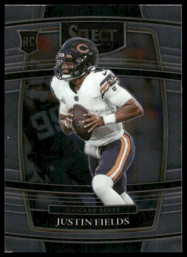 2021 Panini Select #50 Justin Fields RC Rookie Chicago Bears