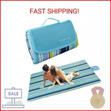 Angemay Outdoor & Picnic Blanket Extra Large Sand Proof and Waterproof Portable 
