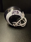 Marshall Faulk Signed Rams Mini Helmet