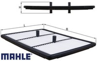 Mahle LX5824 Luftfilter Luftfiltereinsatz FüR Hyundai FüR Kia