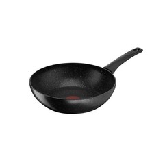 Tefal Titanium Stone Wok 28 cm High Performance Non Stick Durable Coating Metal