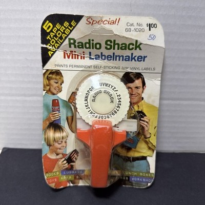 Dymo Products Radio Shack Mini Label Maker New In Package Vintage Made In USA