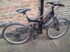 Trax Full Suspen 18 Spd 18 1/2β Steel Frame 26β Disc Alloy Whoβs C. Pics Cond