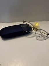 Vogue Vo5276 2736 Brown Crystal Cat Eye Eyeglasses Frames 53-17-140