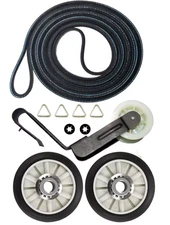 For Whirlpool Dryer Rollers Belt Pulley Kit —(Full Fit Models)