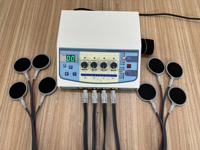Prof Home use 4 Channel Electrotherapy Unit Physical Ultrasound (FREE N SHIPING)
