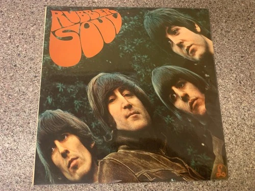The Beatles Rubber Soul 1 EMI Flip Back EX+ Vinyl Late 60's Press Rare UK LP