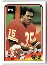 1988 Topps Christian Okoye RC #363