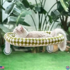 Sunhoo Cat Window Perch Bed Foldable Kitty Windowsill Hammock Shelf Seat Large