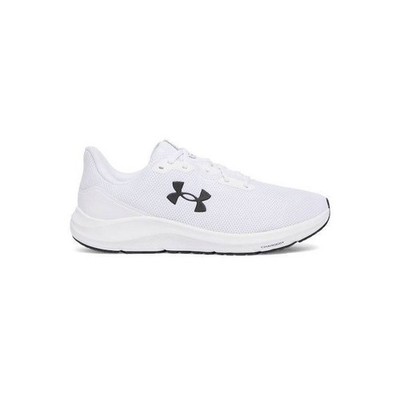 Under Armour Charged Pursuit 4 Mens Running Shoes 11 White Black 3028254-100