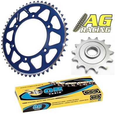 Yamaha YZ 125 05-11 Regina 520 O-Ring Ketten- und Ritzelset 13T 52T Blau