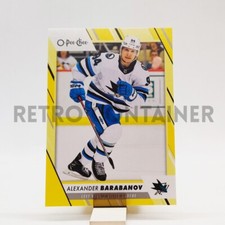 O-PEE-CHEE 2023-24 NHL HOCKEY - 421 Alexander Barabanov (Yellow Border)
