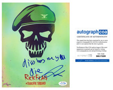 Joel Kinnaman Signed Autographed 8x10 Photo Suicide Squad + Inscription ACOA COA