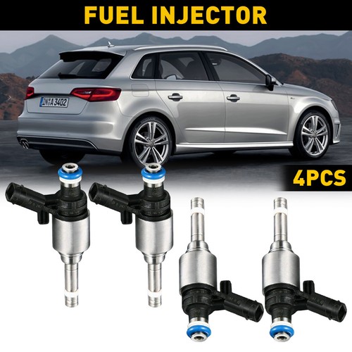 4PCS Fuel Injector For 2008-2013 AUDI A3 / A3 Quattro2.0 TFSI CCTA CBFA CCZA