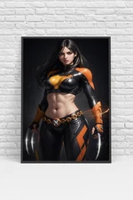 X-23 Laura Kinney X-men Marvel Comic Poster Print - No Frame