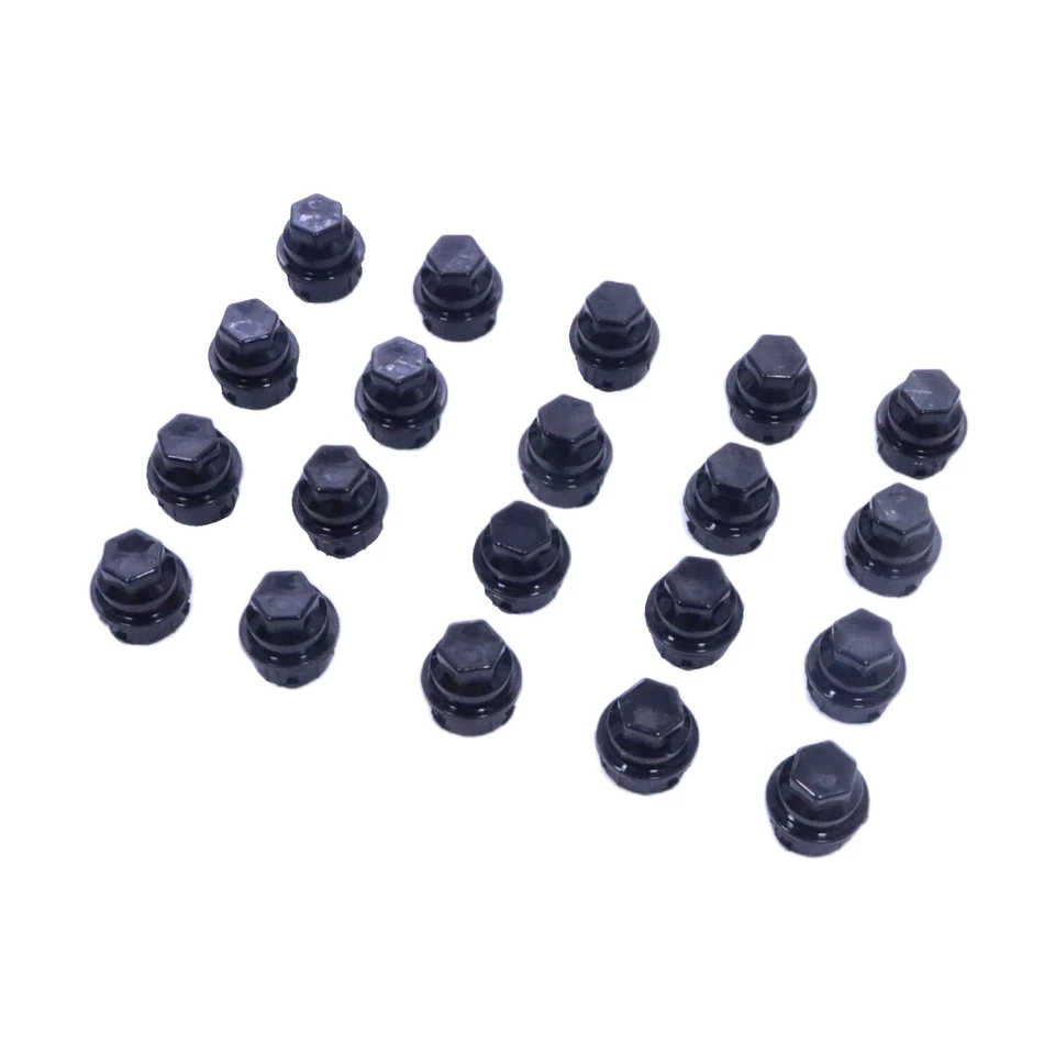 20 piezas cubiertas de tuercas M24-2.0 hexagonales 19 mm para Buick Lesabre Lucerne Park Avenue Foto 3 de 4