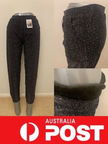 Women's ladies fleece lined warm winter pants With 2 Pockets, Fashion, AU  stock | eBay