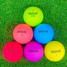 Volvik Bright Color Used Golf Balls 24 In Mint Condition, AAAAA Quality