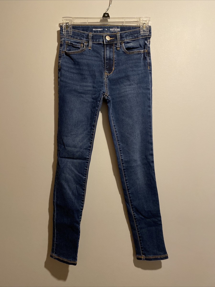 Old Navy Girls High-Rise Rockstar Super Skinny Jeggings Adjustable