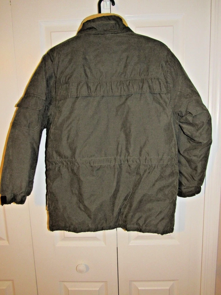 CHAQUETA IMPERMEABLE ADULTO TALLA 10-12 UNISEX EXTREMADAMENTE CÁLIDA **** Foto 2 de 2
