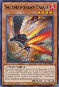 Salamangreat Falco - SOFU-EN004 - Common - 1st Edition x3 - Near Mint