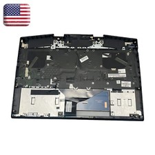 New Palmrest w/ Backlit Keyboard Touchpad FITS HP Omen 15-DH 15.6 Red Keys