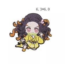 2.4 x 2.5  Anime Embroidered IRON ON / SEW ON Appliqu  PATCH