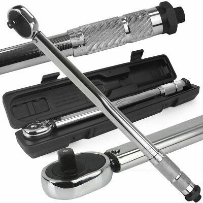 Drehmomentschlüssel 1/2'' Drehmoment 42-210 Nm Verstellbare Ratsche Umschaltbar