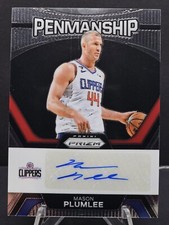 Mason Plumlee 2023-24 Panini Prizm Basketball Penmanship Auto #PNM-PLM Clippers