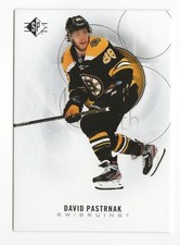 David Pastrnak 50 2020-21 SP Boston Bruins Card