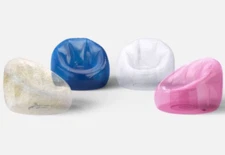 Room Essentials Inflatable PVC Novelty Indoor Lounging Dorm Chair 220 LBS