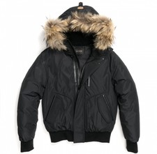 mackage Florian Down Mens Bomber Jacket-size M -authentic-code 22108