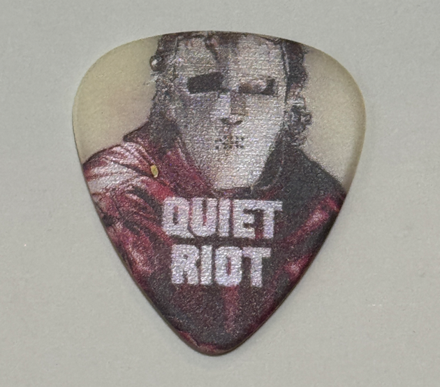 Quiet Riot Guitar Pick Alex Grossi Signature Rare Tour Plectrum