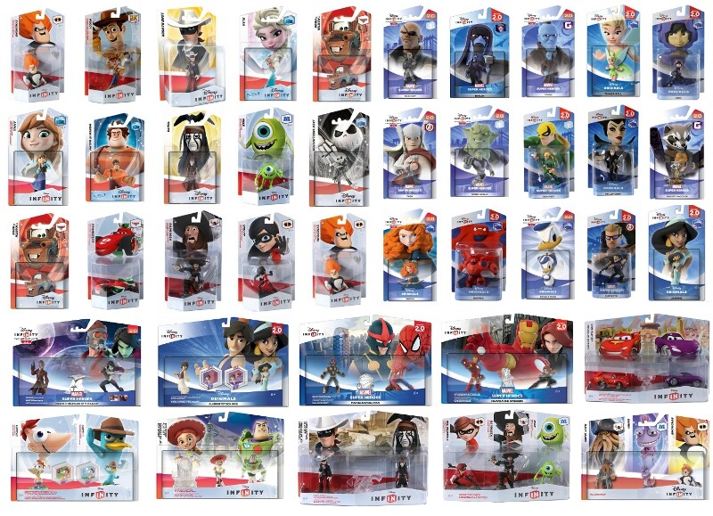 disney infinity figures list