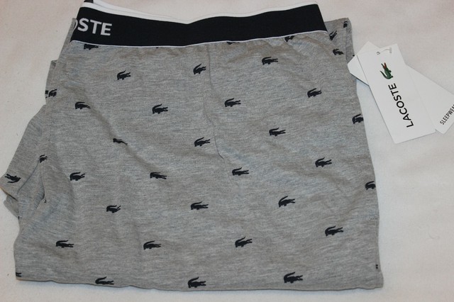 lacoste sleep shorts