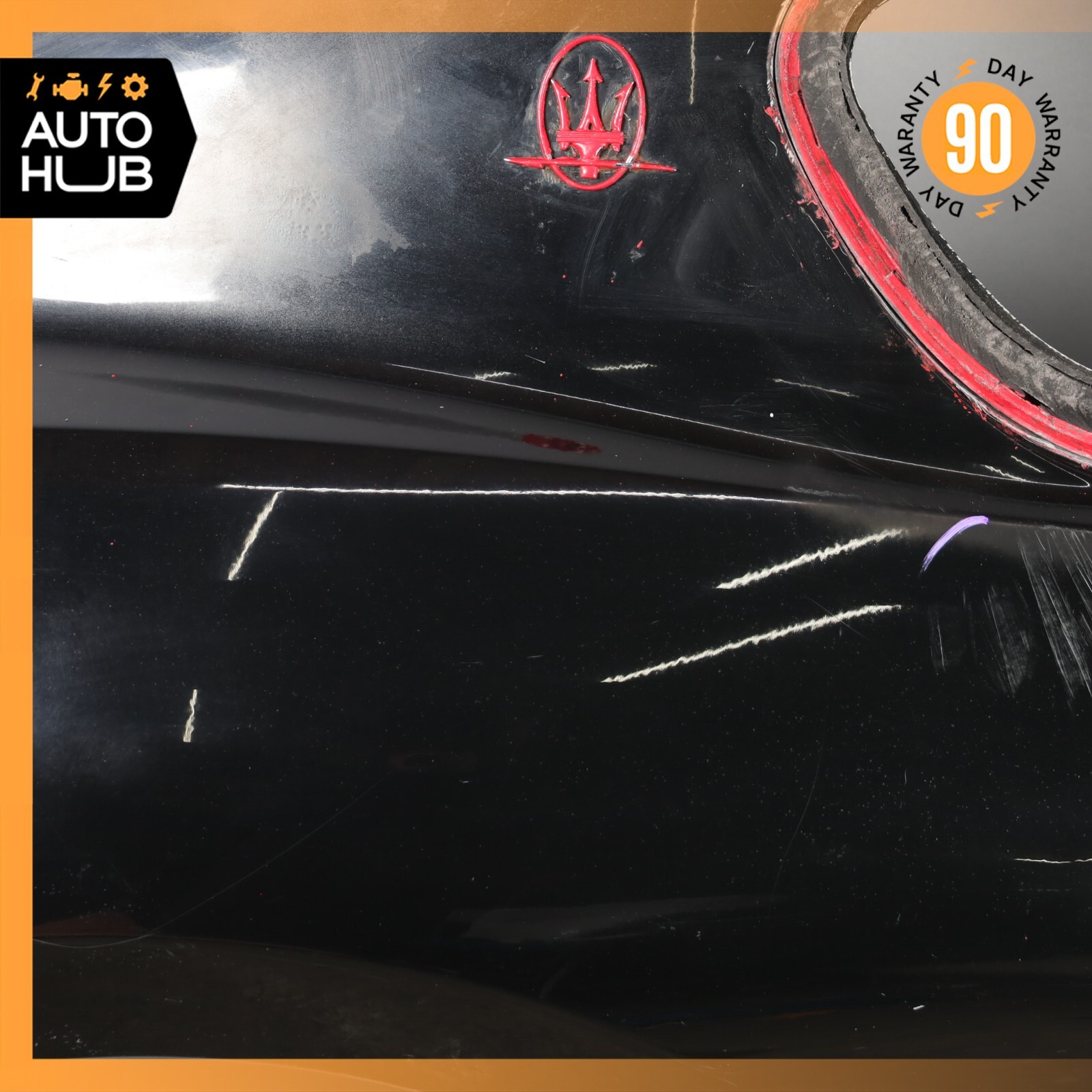 08-18 Maserati GranTurismo M145 Rear Right Passenger Side Quarter Panel Cut OEM